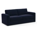 Riley 84_ Velvet Sofa Bed - Hale Ink