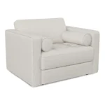 Sven 45.5_ Tufted Sleeper Chair - Biscuit Cream