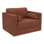 Sven 45.5_ Tufted Sleeper Chair - Napa Rust