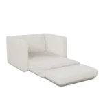 Sven 45.5_ Tufted Sleeper Chair - Biscuit Cream