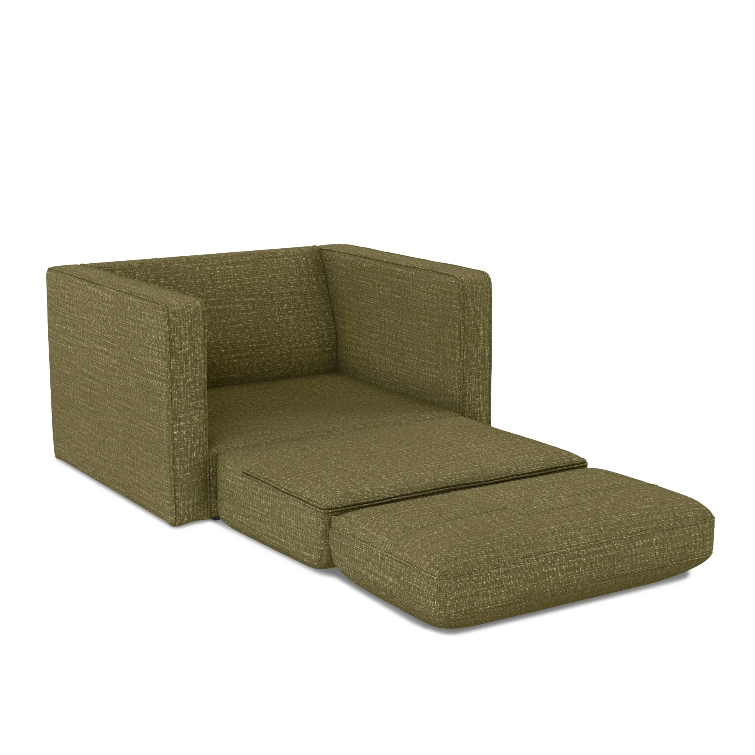 Sven 45.5_ Tufted Sleeper Chair - Napa Moss - Image 13