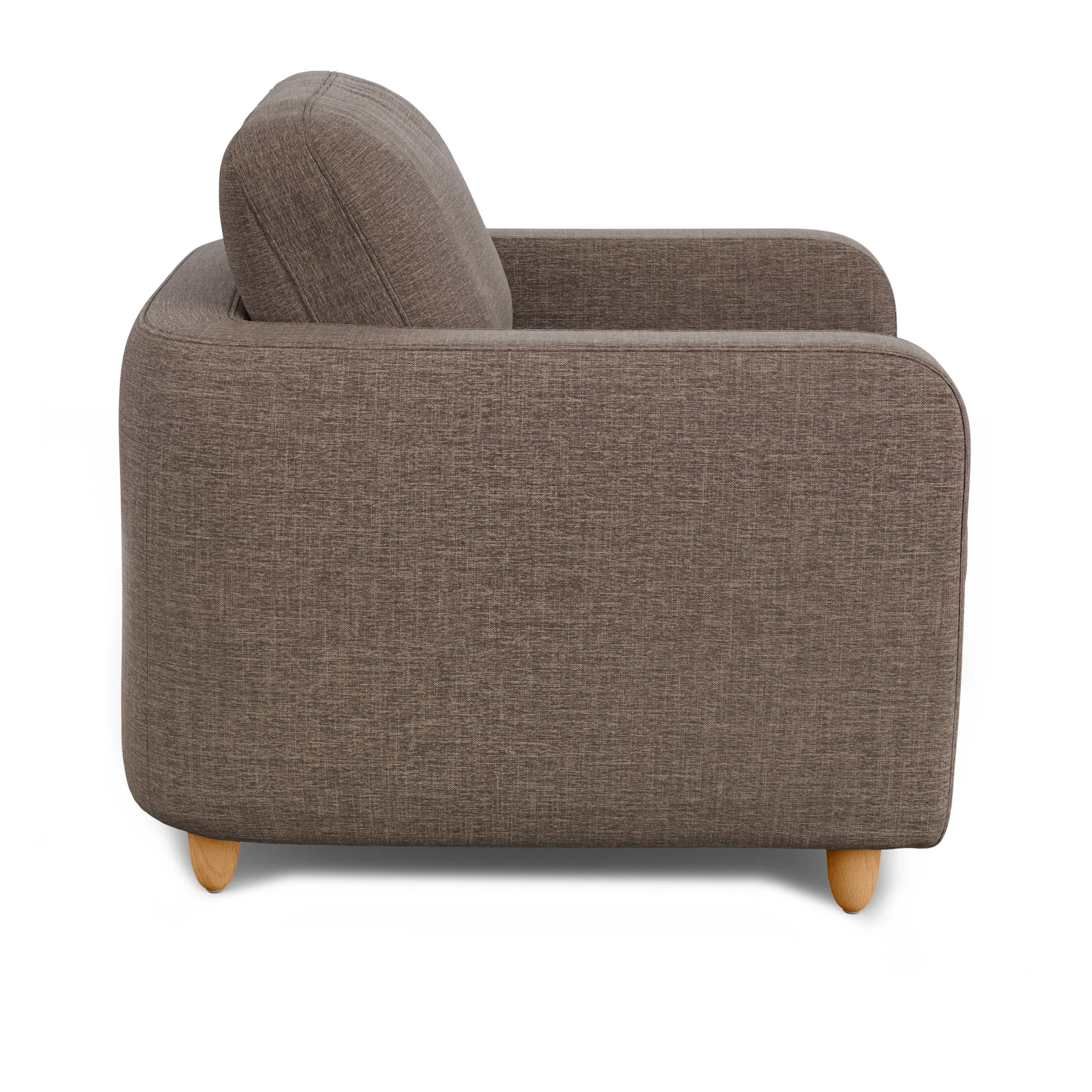 Vati 37_ Lounge Chair - Honey Oak and Buckler Brown - Image 8