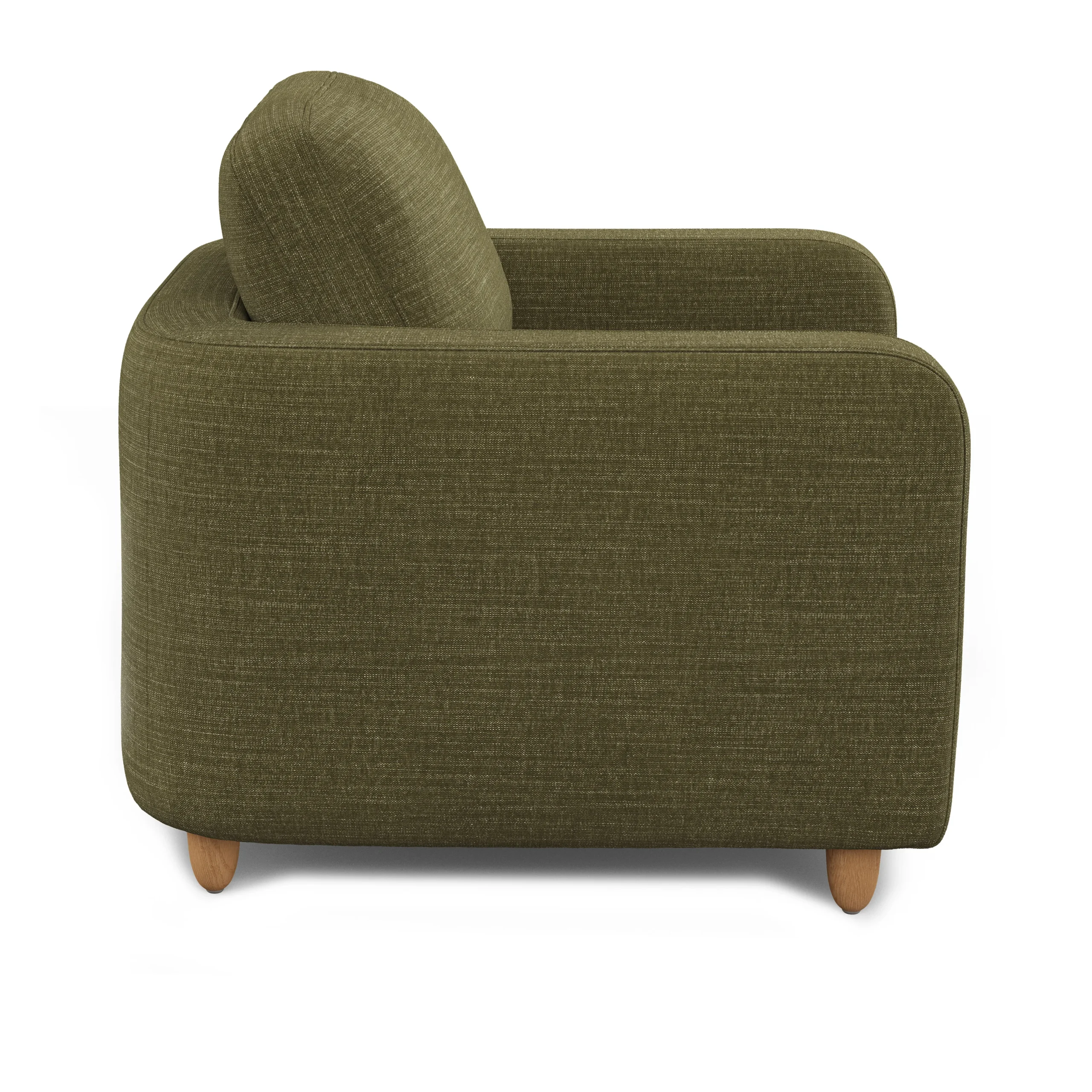 Vati 37_ Lounge Chair - Natural Oak and Napa Moss - Image 9