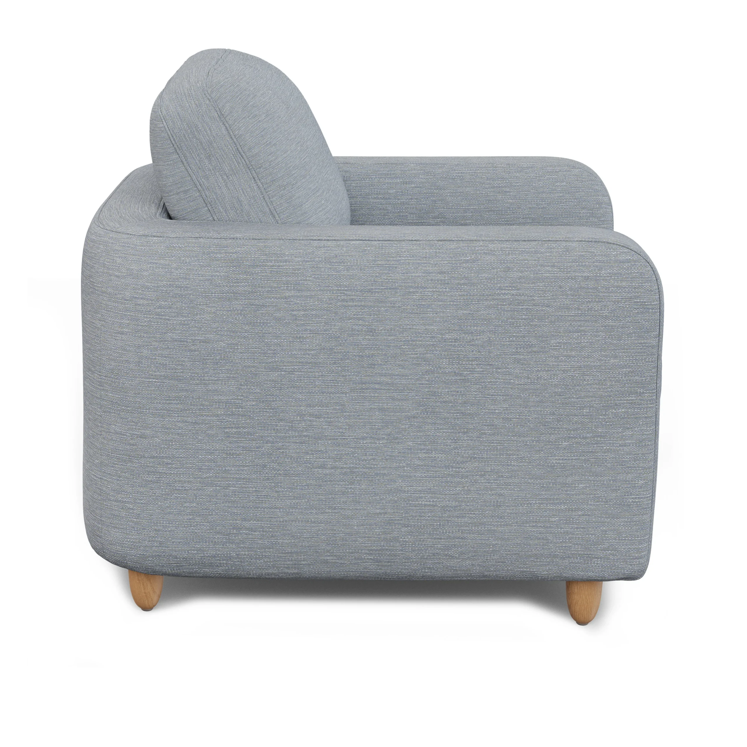 Vati 37_ Lounge Chair - Silver Light Blue - Image 9