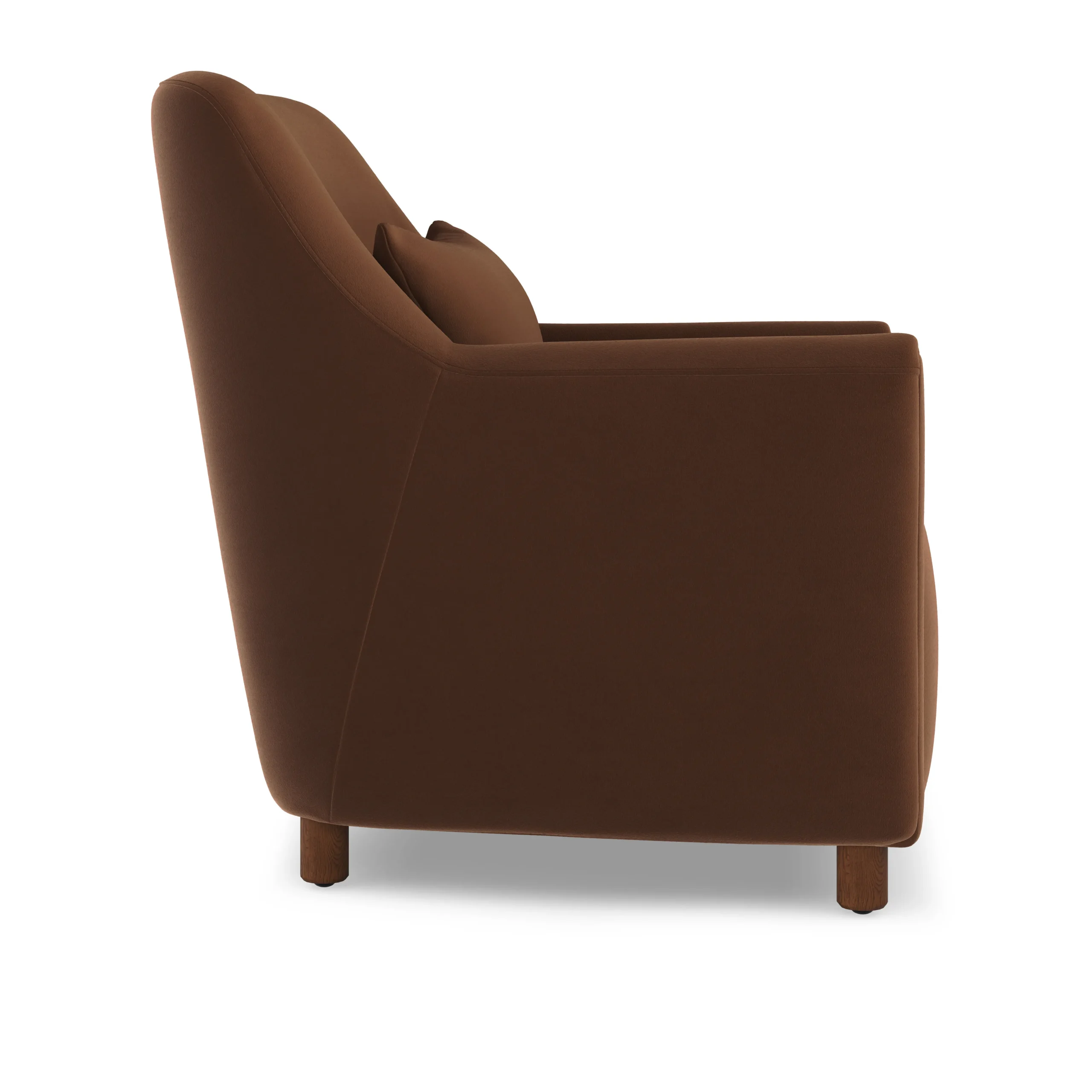 Winslow 29.5_ Velvet Lounge Chair - Hale Earth - Image 8
