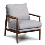 Bavel 26_ Lounge Set - Walnut and Field Gray