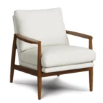 Bavel 26_ Lounge Set - Walnut and Field Ivory