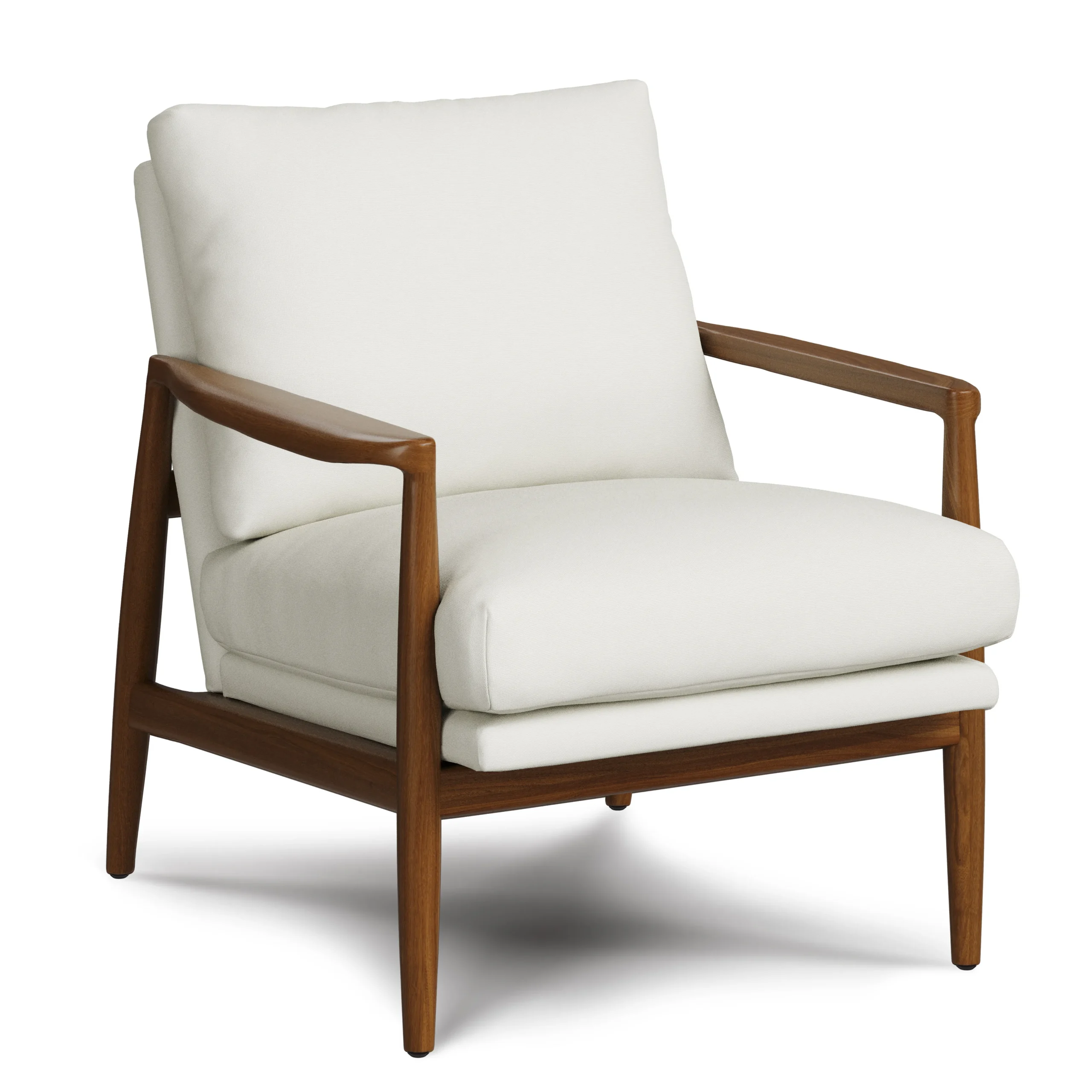 Bavel 26_ Lounge Set - Walnut and Field Ivory - Image 17