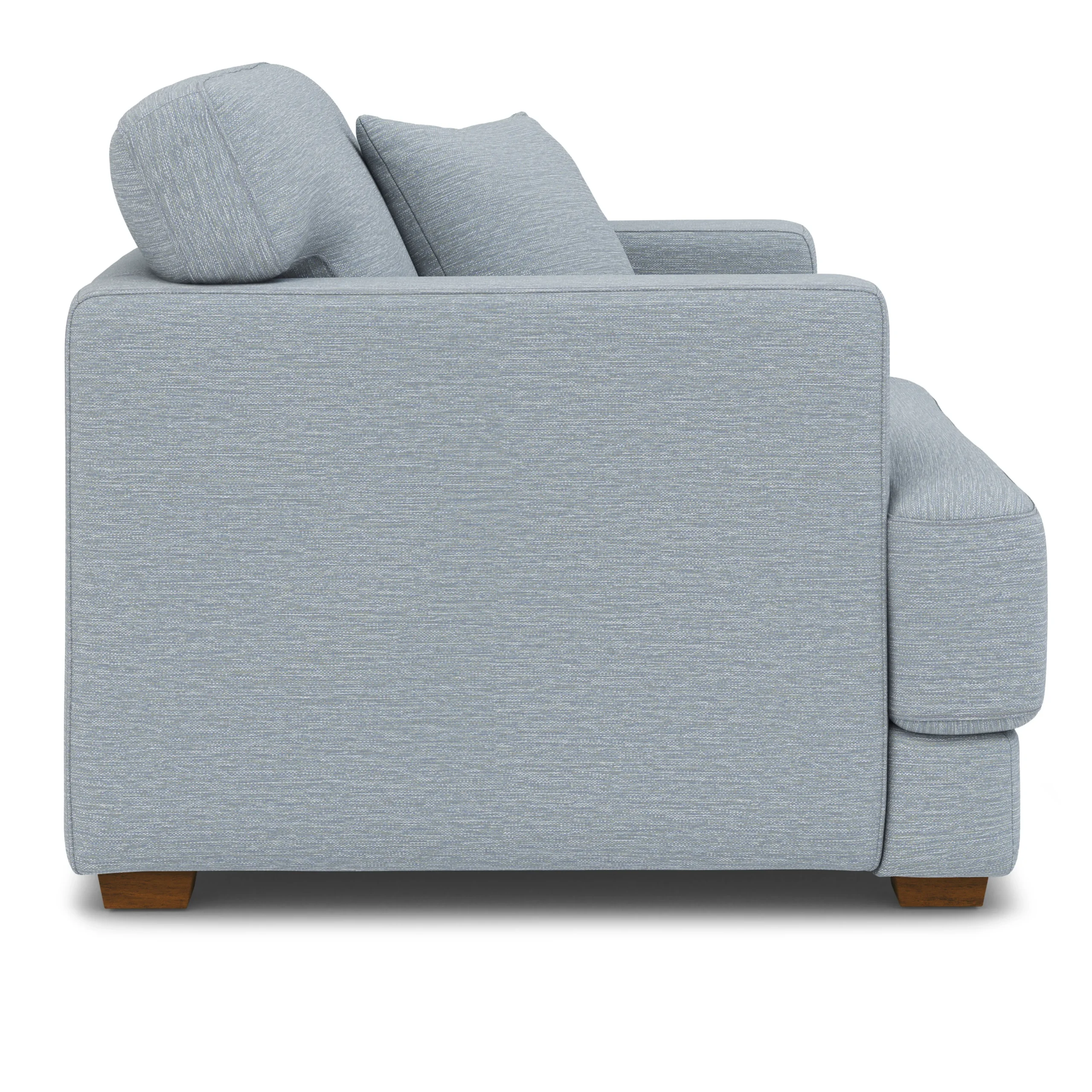Dawn 40_ Lounge Chair - Silver Light Blue - Image 9