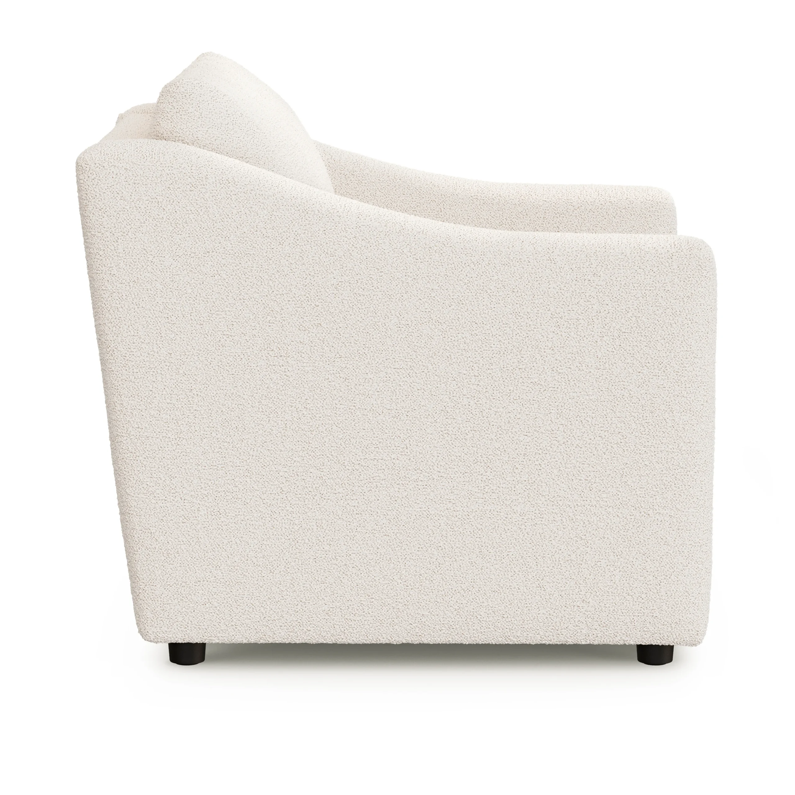 Landry 32.25_ Lounge Chair - Ivory Wool Bouclé - Image 10