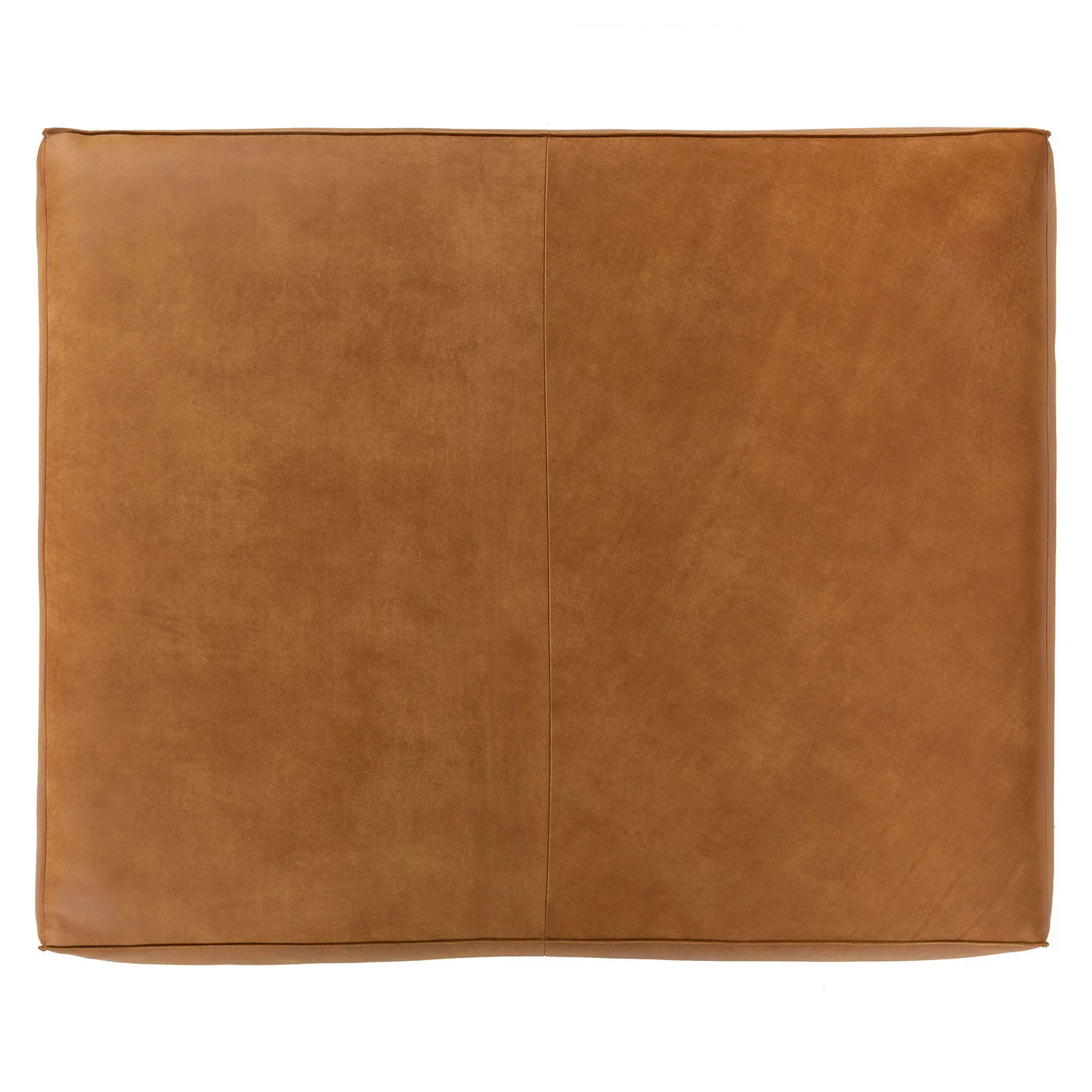 Cigar 47_ Leather Ottoman - Rawhide Tan - Image 8