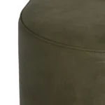 Cilo 16_ Leather Ottoman - Charme Green