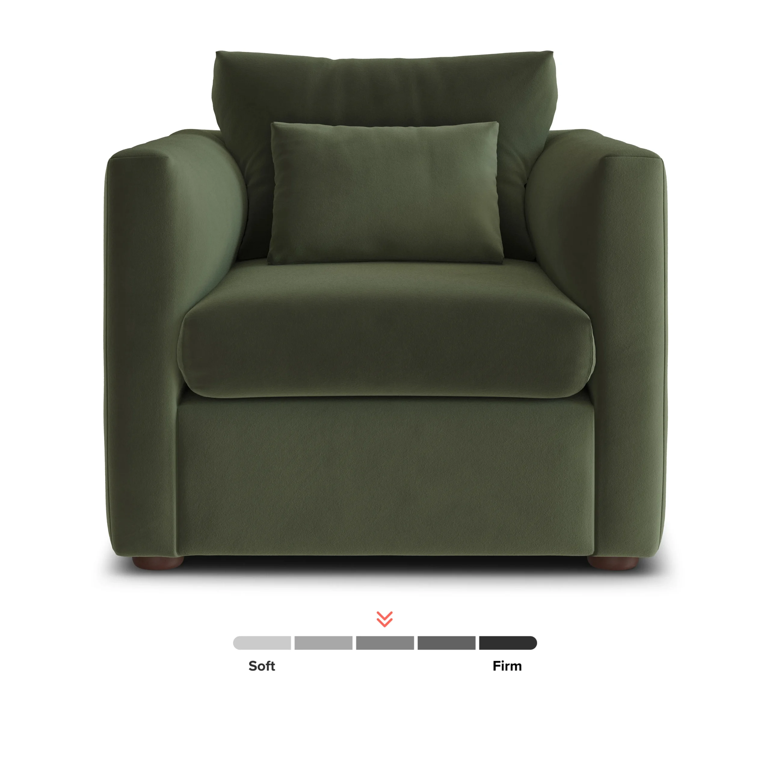 Marina 38_ Velvet Lounge Chair - Hale Fir Green - Image 11