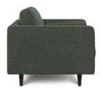 Sven 42_ Tufted Lounge Chair - Green Wool Bouclé