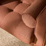 Sven 42_ Tufted Lounge Chair - Ratine Oxide
