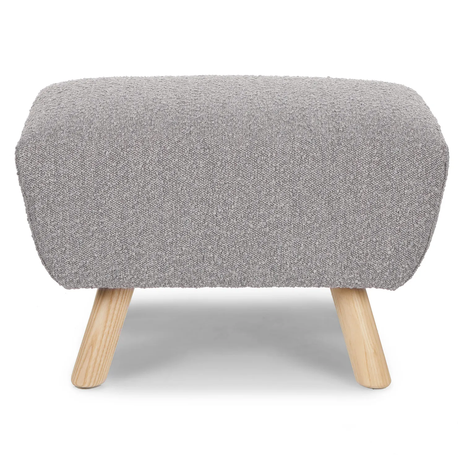 Gabriola 23_ Ottoman - Dover Gray Bouclé - Image 4