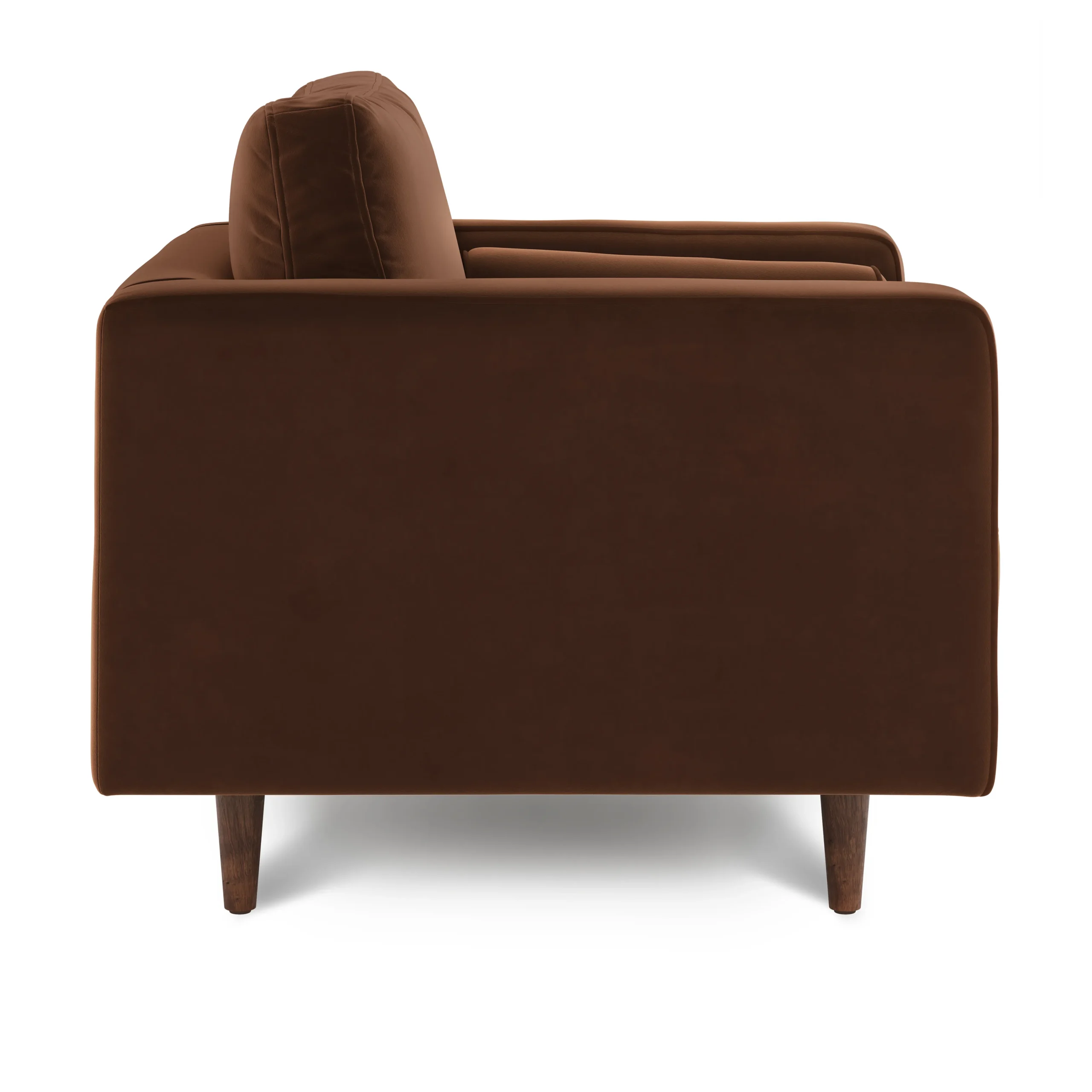 Sven 42_ Tufted Velvet Lounge Chair - Plush Pacific Brown - Image 9