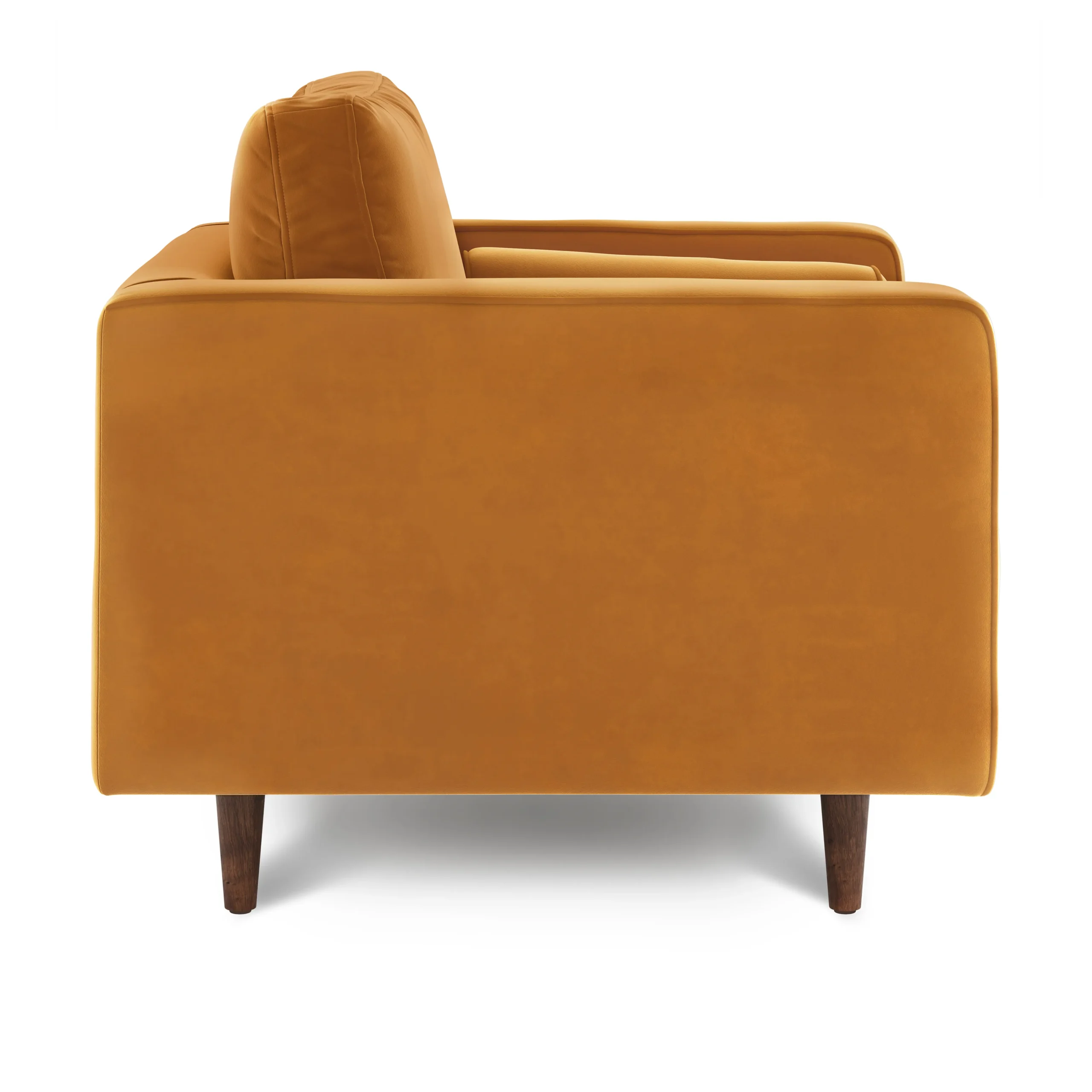 Sven 42_ Tufted Velvet Lounge Chair - Plush Pacific Ginger - Image 9