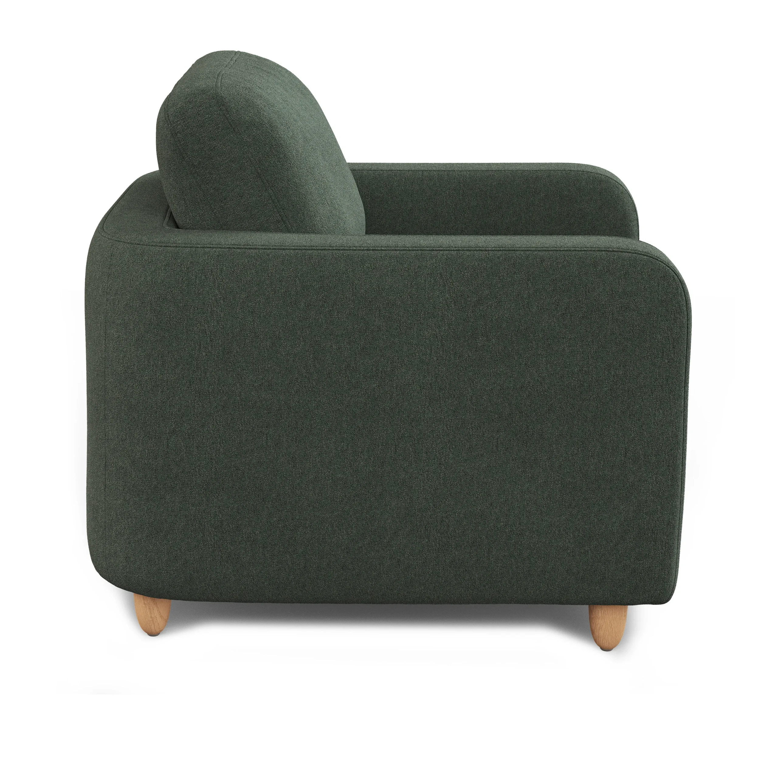 Vati 37_ Lounge Chair - Green Wool Bouclé - Image 9