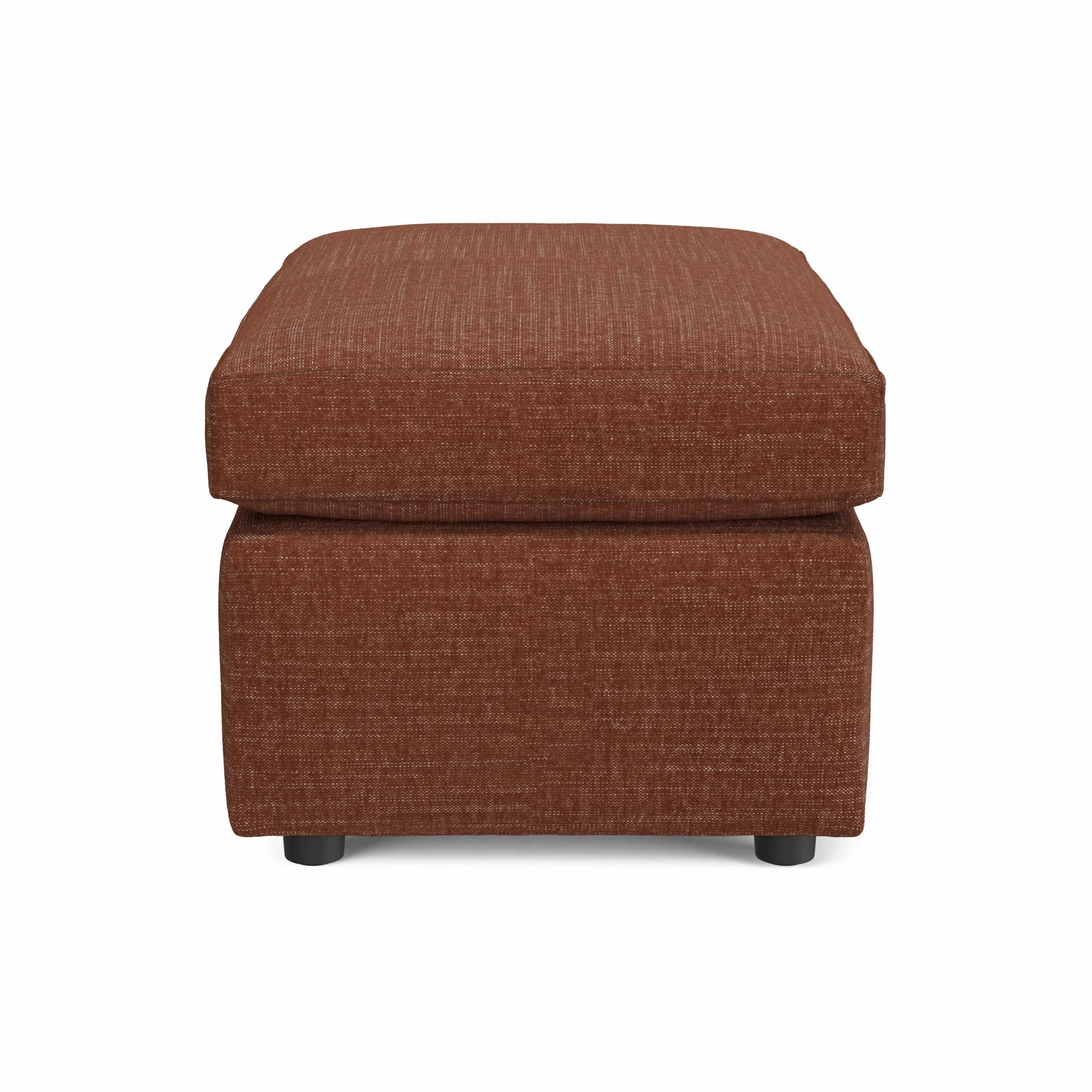 Landry 28_ Ottoman - Napa Rust - Image 4
