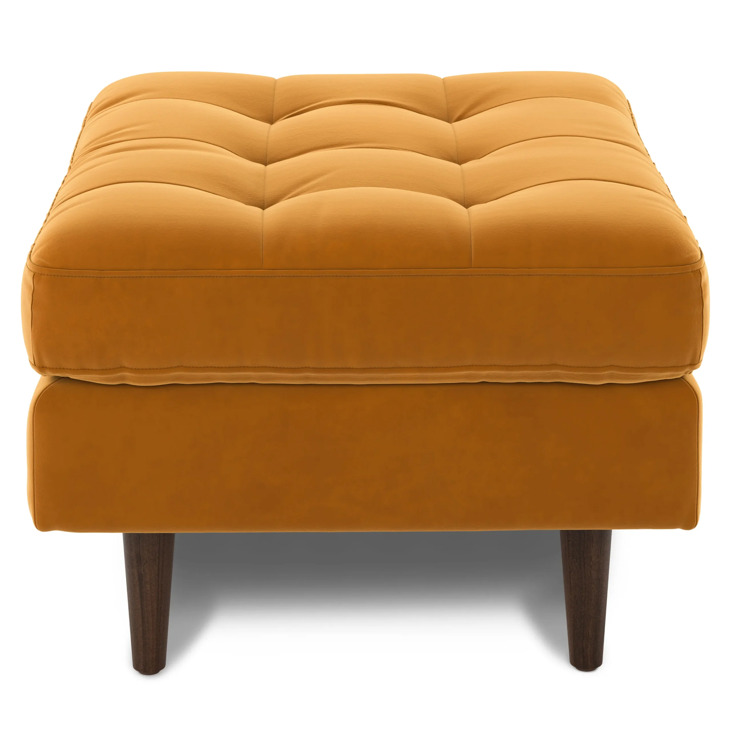 Sven 30_ Velvet Ottoman - Plush Pacific Ginger - Image 7