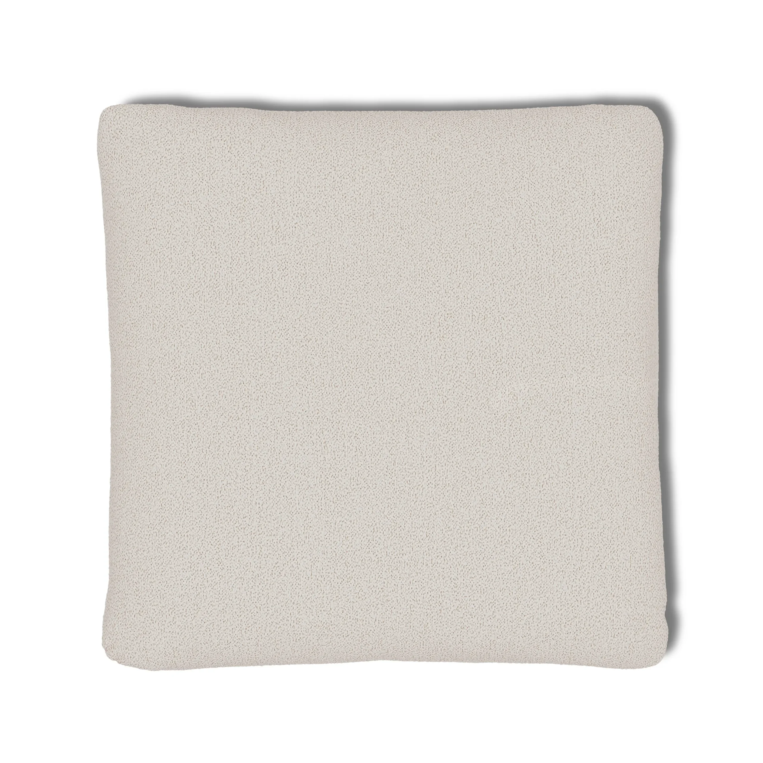 Leigh 41_ Ottoman - Ivory Wool Bouclé - Image 4