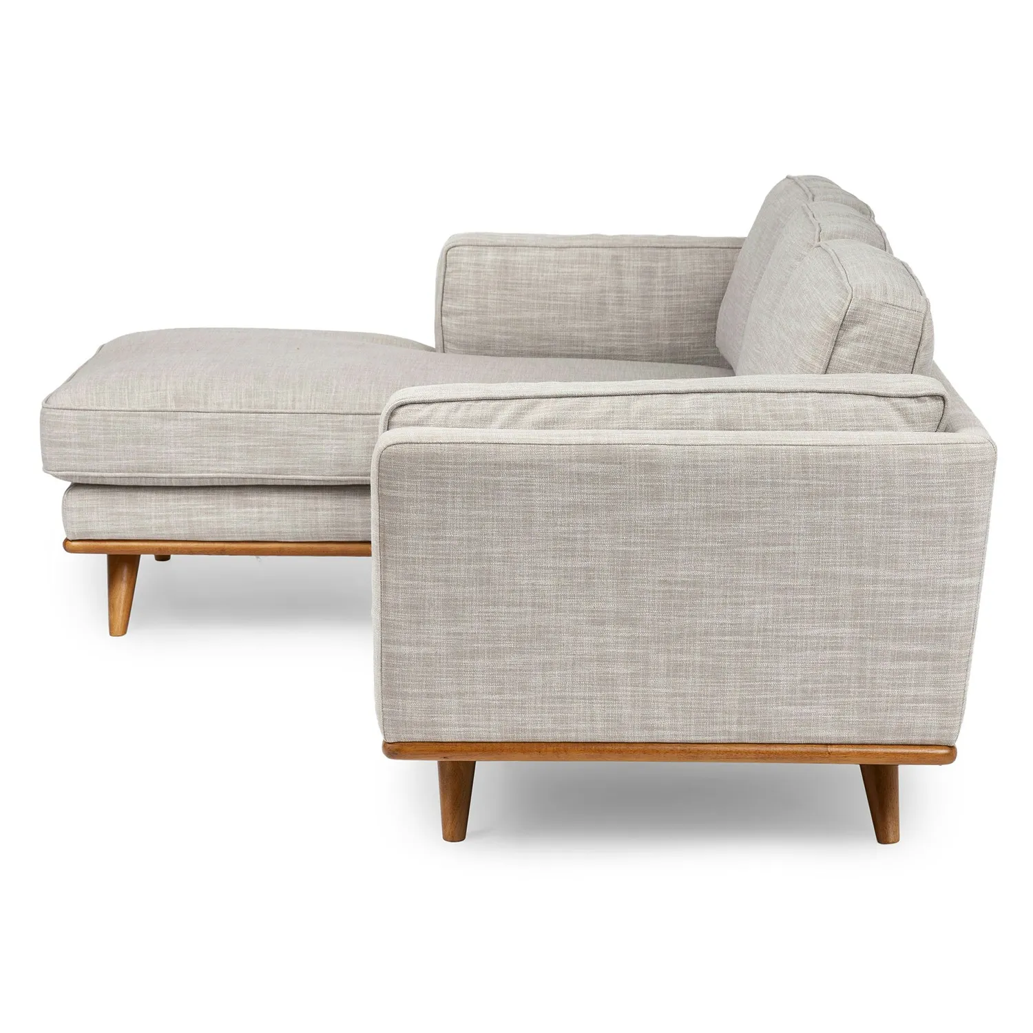 Timber 93_ Left Sectional - Rain Cloud Gray - Image 4