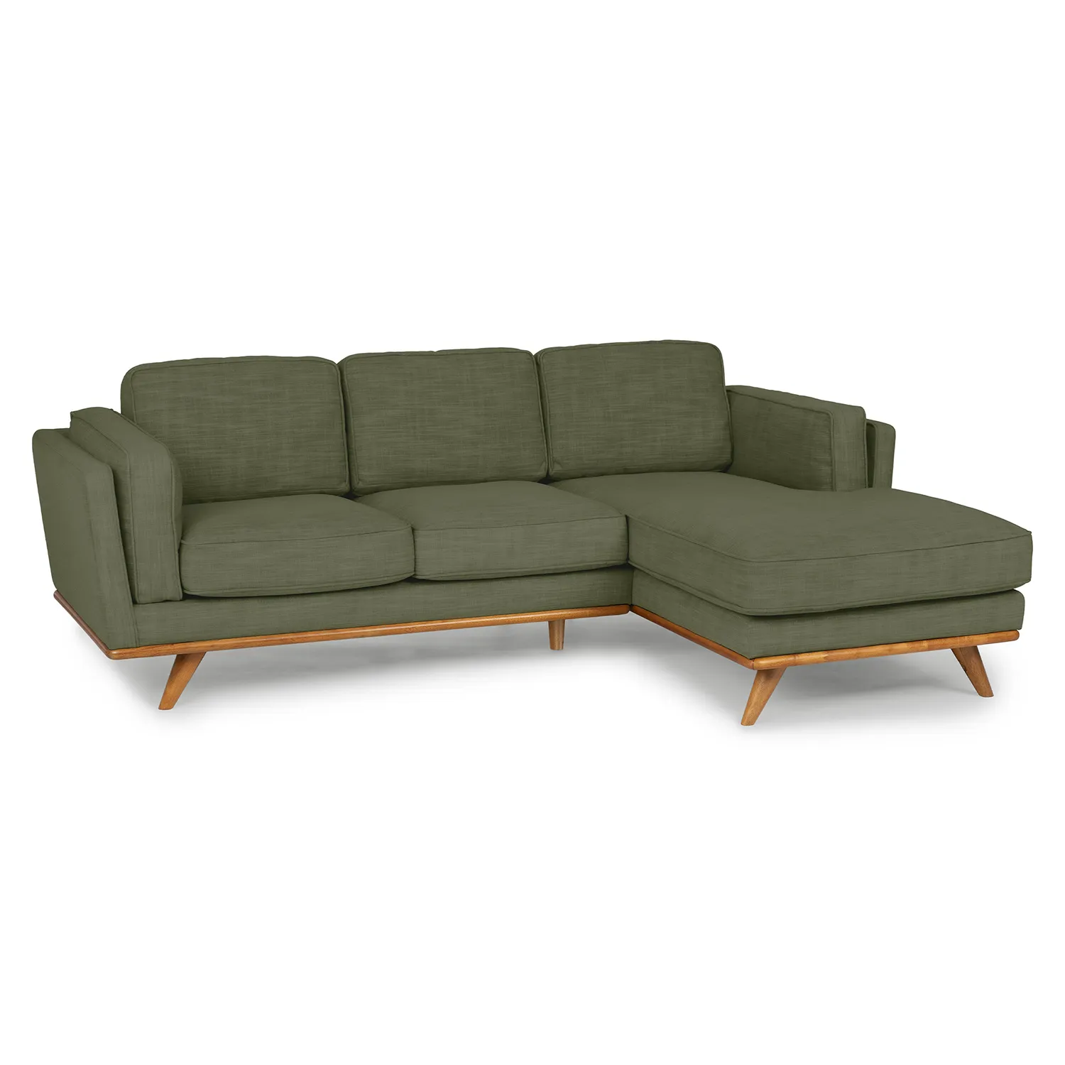 Timber 93_ Right Sectional - Olio Green - Image 4