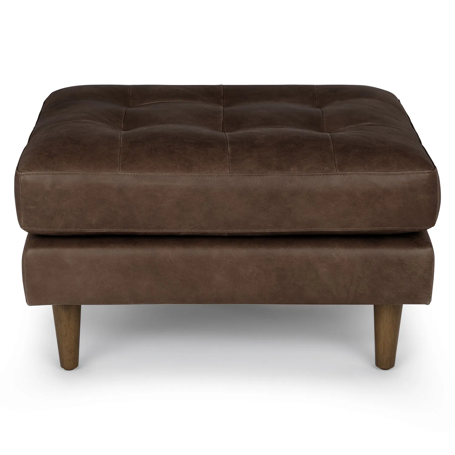 Sven 30_ Leather Ottoman - Charme Chocolat - Image 11