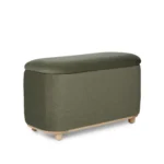 Maribo 32_ Storage Ottoman - Felted Green