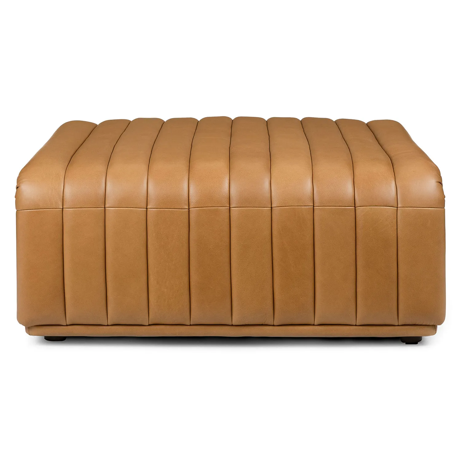 Sefto 39.5_ Leather Ottoman - Taos Tan - Image 8
