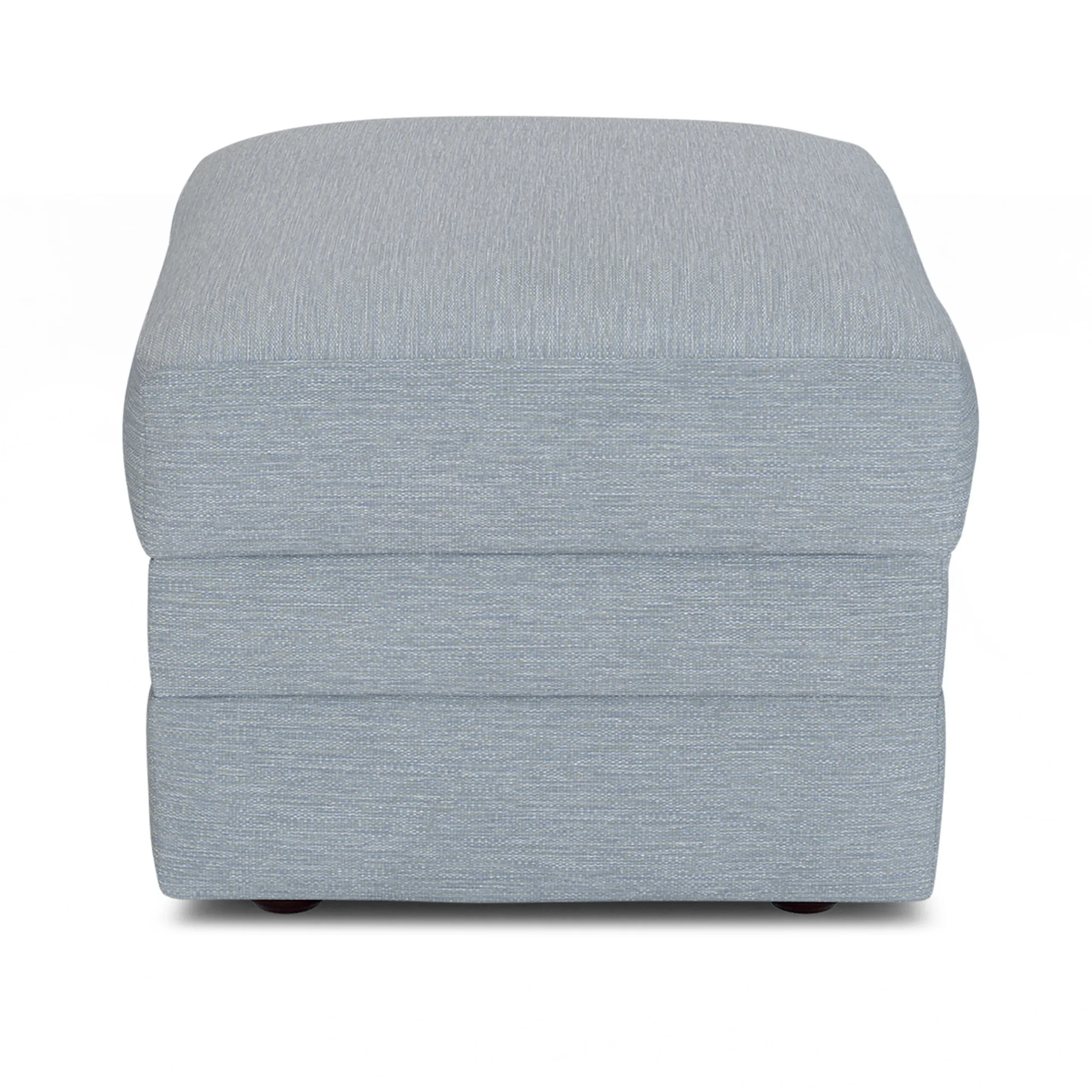 Riley 28_ Ottoman - Silver Light Blue - Image 8
