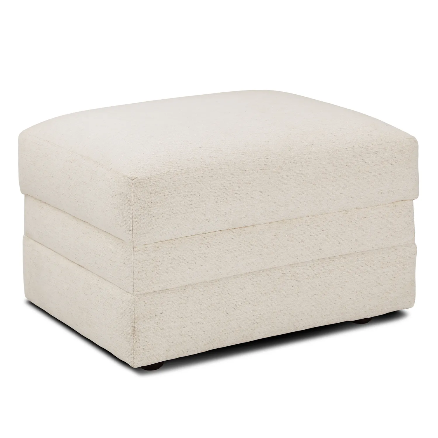 Riley 28_ Ottoman - Napa White - Image 9