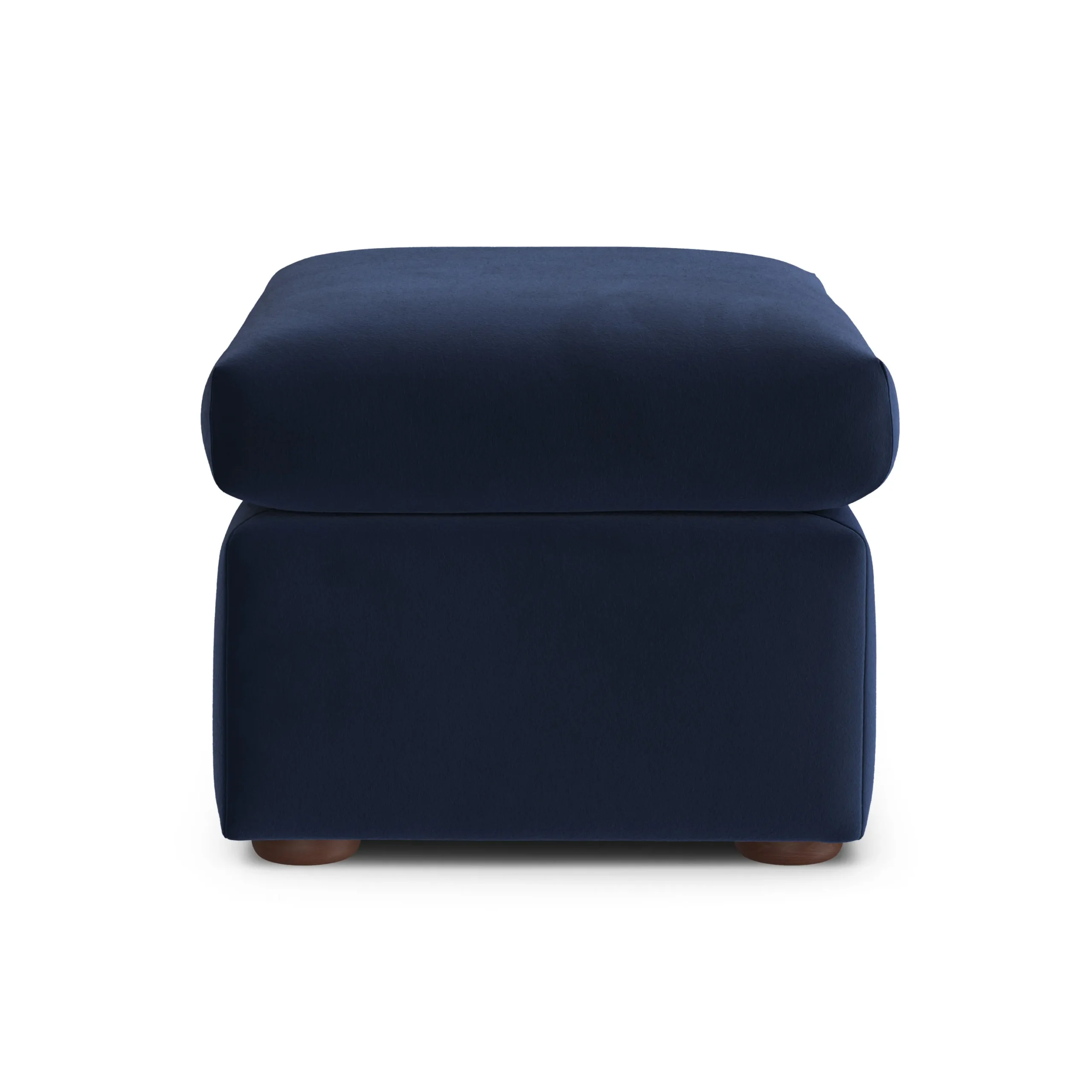 Marina 28.5_ Velvet Ottoman - Hale Ink - Image 4