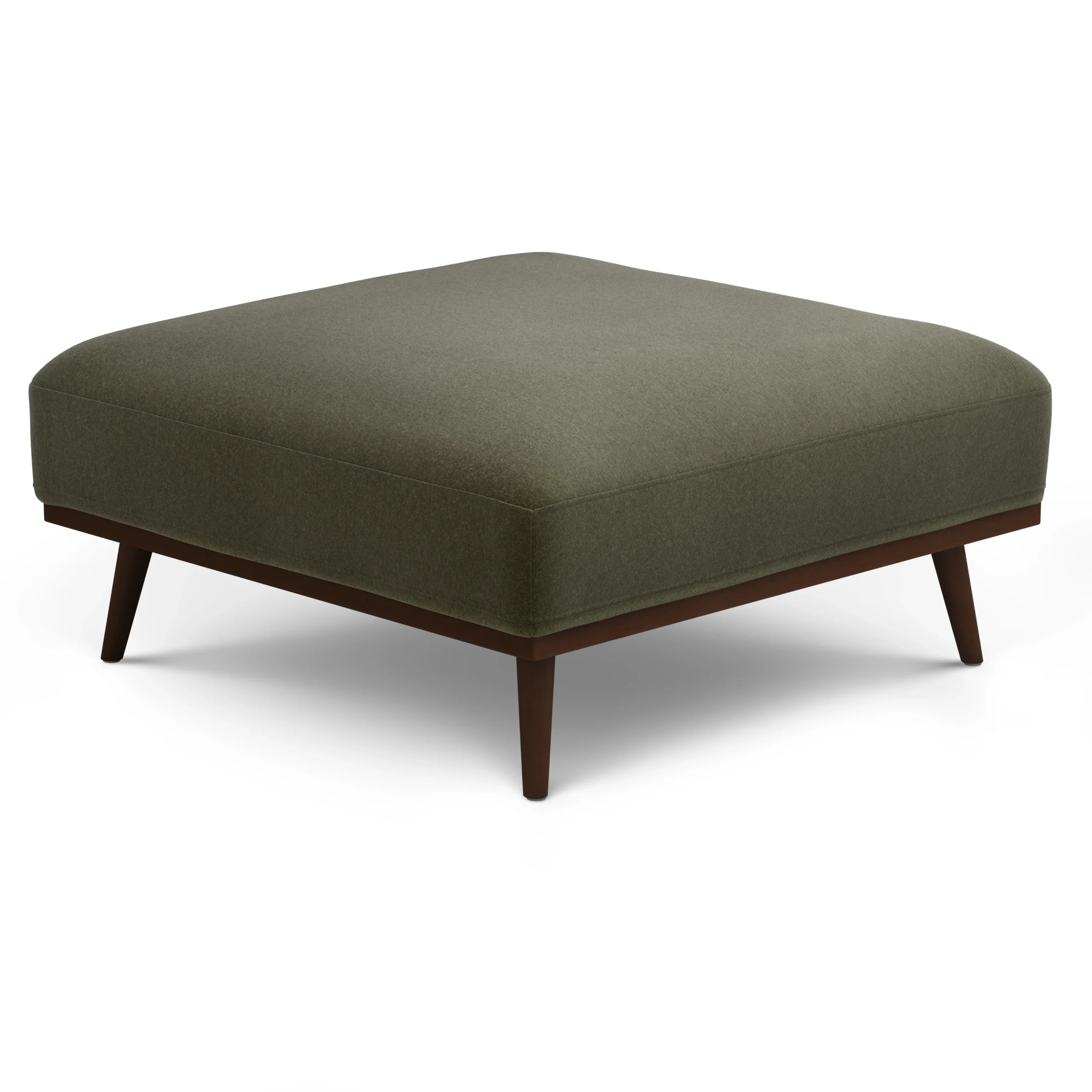 Rhett 38.5_ Ottoman - Felted Green - Image 4