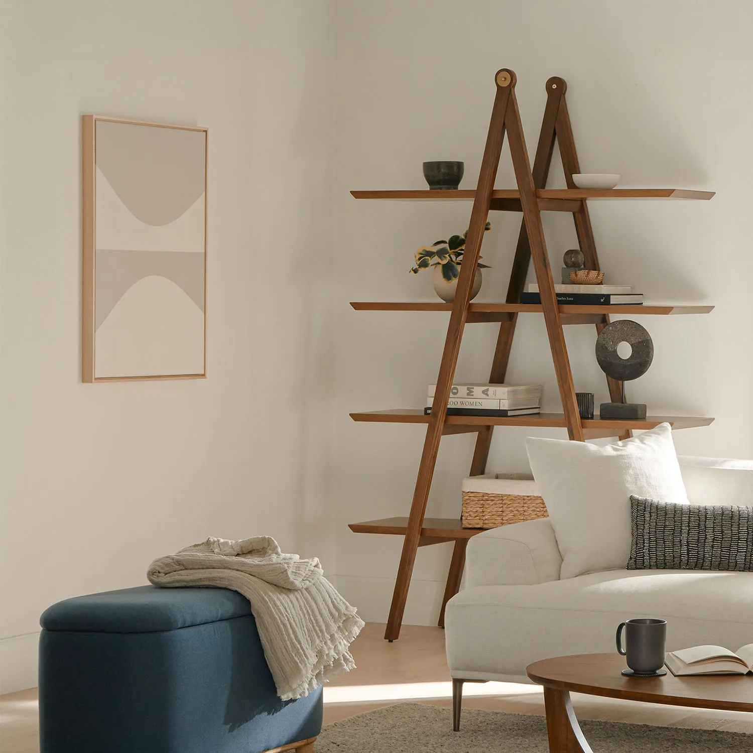 Caliper 47_ Shelving Unit - Walnut - Image 4