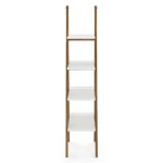 Caliper 47_ Shelving Unit - White_Walnut