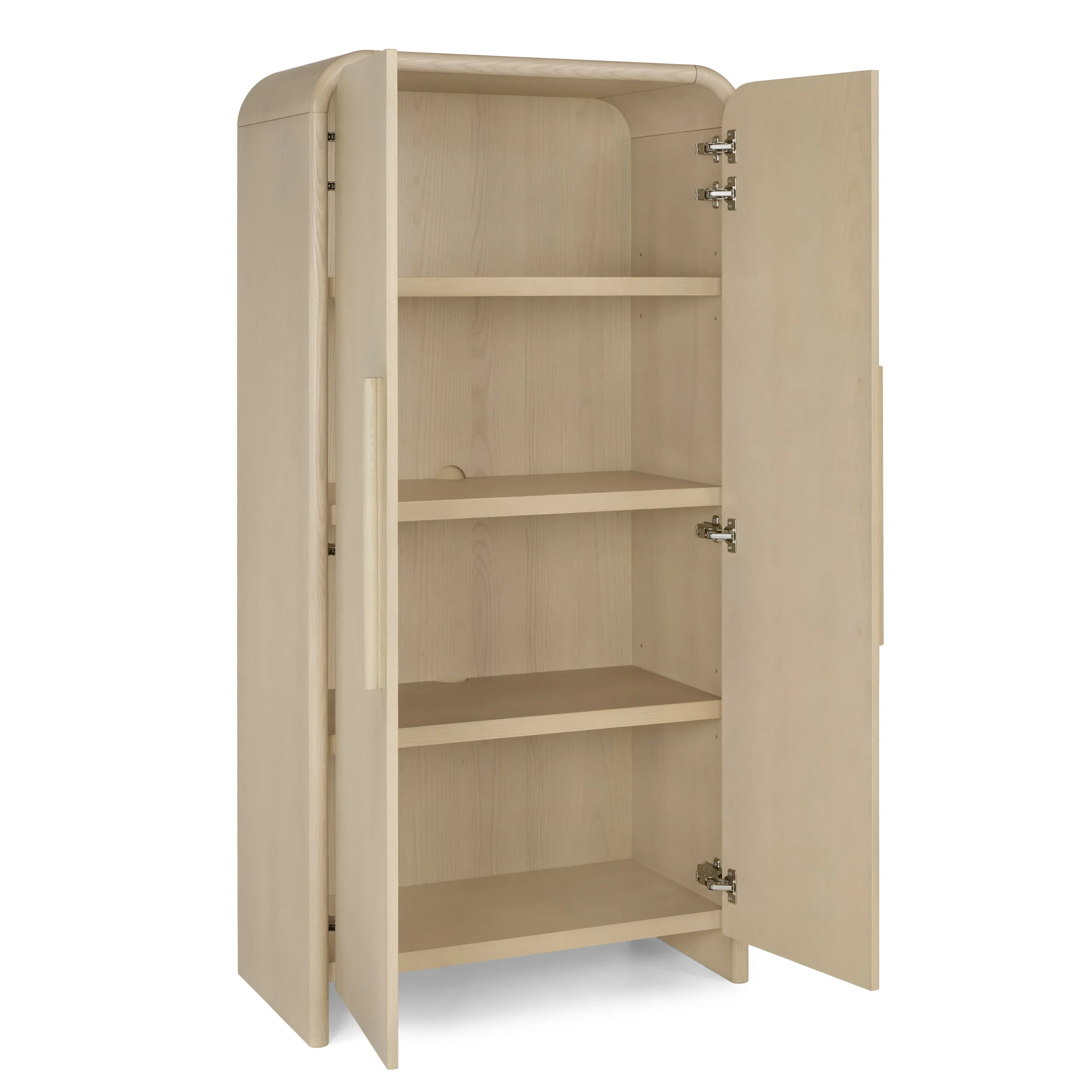 Faydra 35.5_ Enclosed Bookcase - Natural Ash - Image 4
