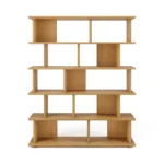Lafora 53_ Bookcase, Tall - Natural Oak