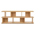 Lafora 72_ Bookcase, Short - Natural Oak