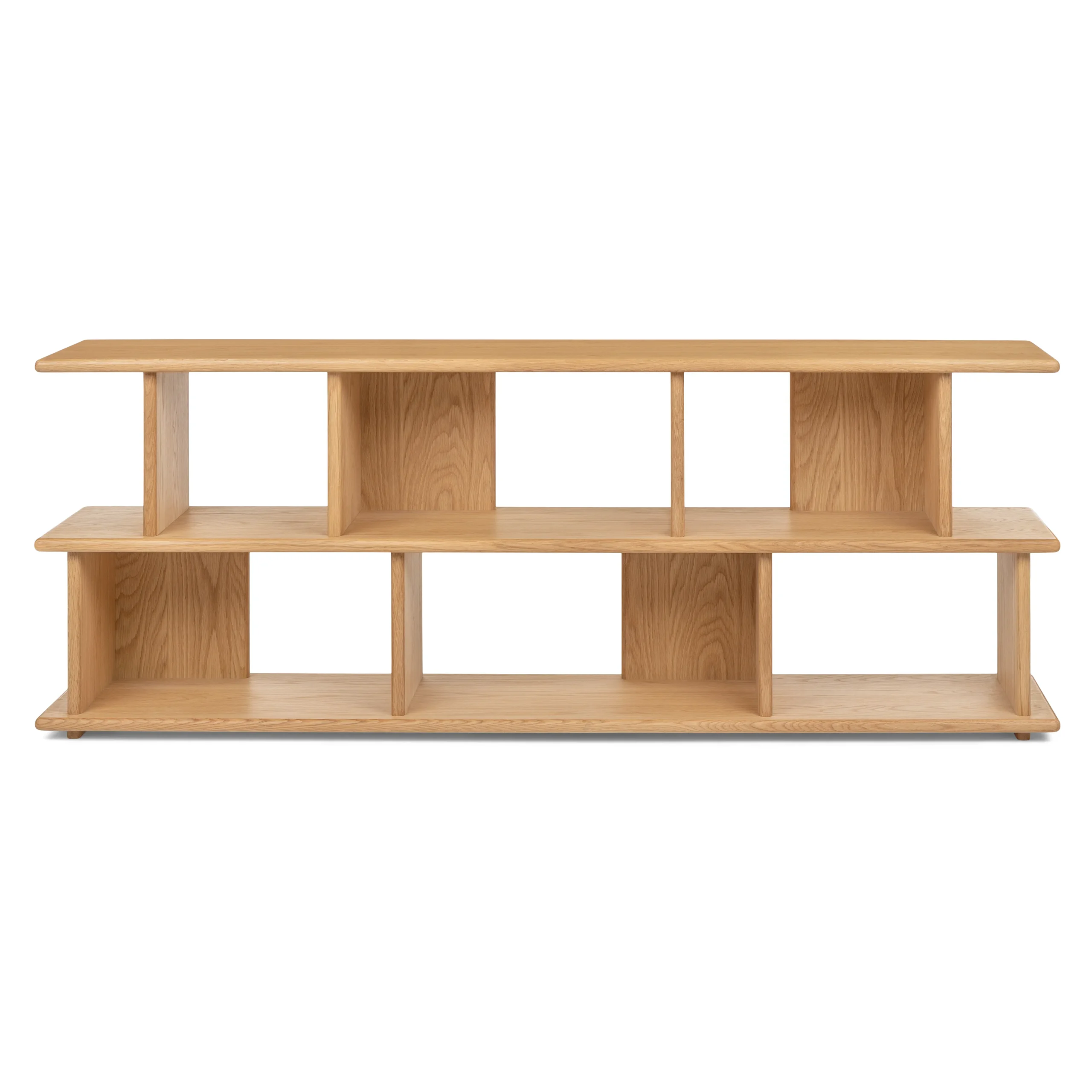 Lafora 72_ Bookcase, Short - Natural Oak - Image 4