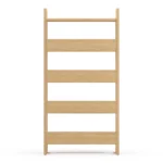 Lilya 39_ Shelving Unit, Wide - White Oak