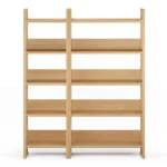 Lilya Shelving Unit Set - White Oak