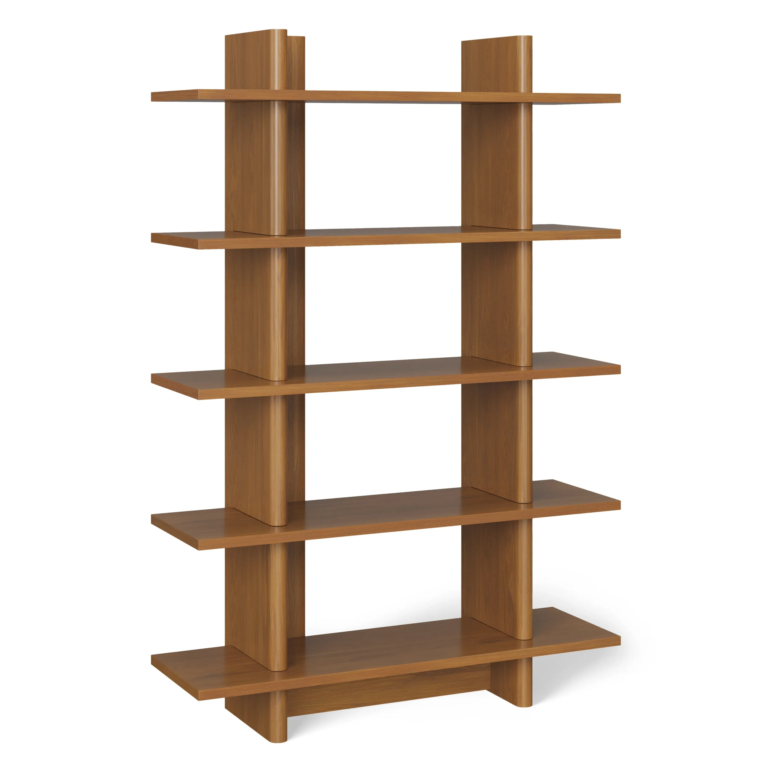 Torme 48_ Bookcase, Tall - Smoked Oak - Image 4