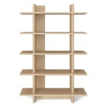 Torme 48_ Bookcase, Tall - White Oak