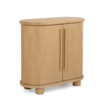 Jens 38_ Bar Cabinet - White Oak