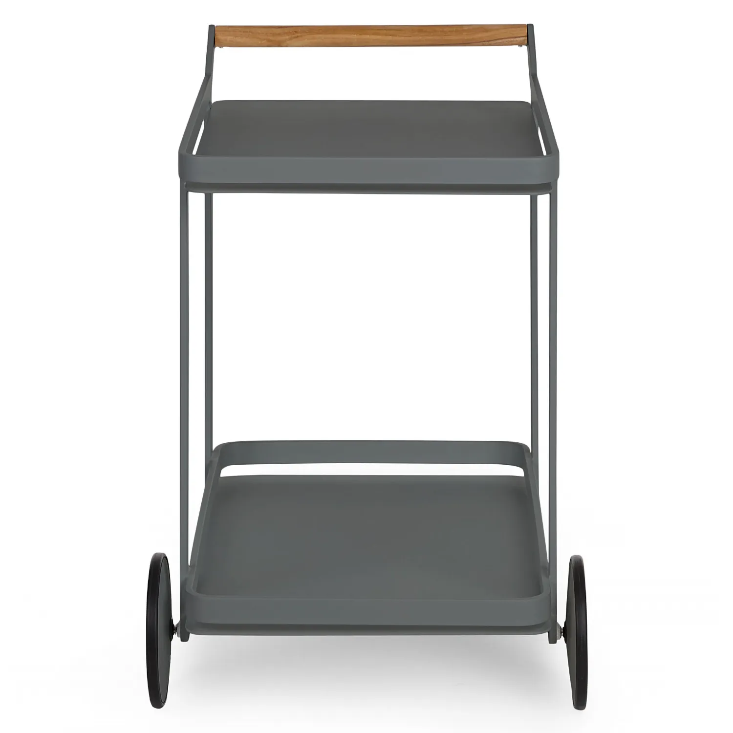Boden Outdoor Bar Cart - Dark Gray - Image 5