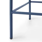 Zina Outdoor Bar Stool - Indigo Blue