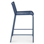 Zina Outdoor Counter Stool - Indigo Blue