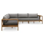 Callais 120_ Outdoor Sectional - Taupe Gray